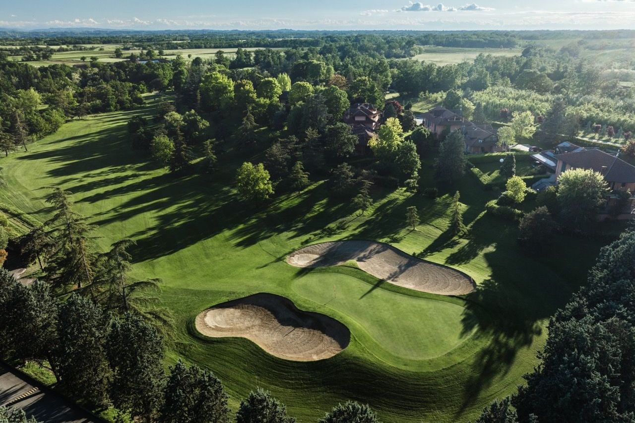 La visuale dall'alto del campo di Margara